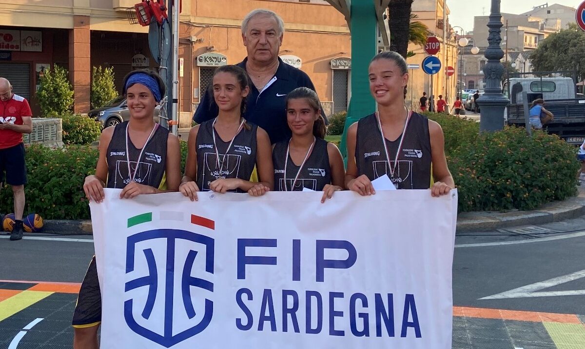 Under 14, Sardegna due volte vice Campione d’Italia nel 3×3